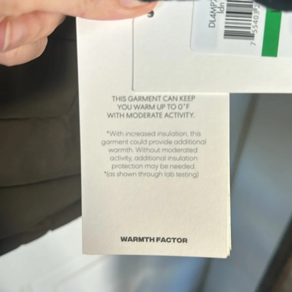 NWT DKNY Army Green Puffy winter coat - Picture 6 of 11